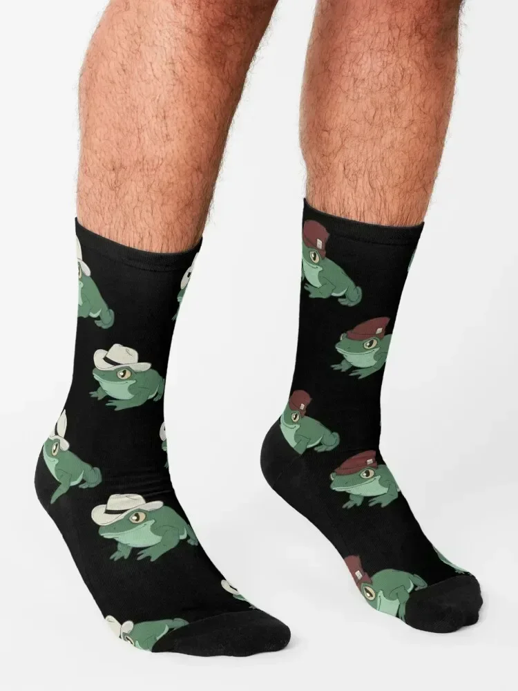 Stetson หรือ Beanie Frog!Nicole - ถุงเท้าเทนนิสอุ่น Man Socks Women's