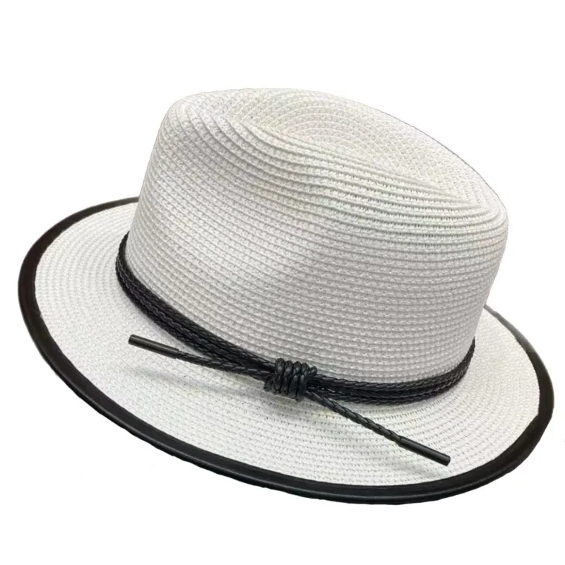 Light breathable flat-topped hat for women summer casual fisherman's with a small brim