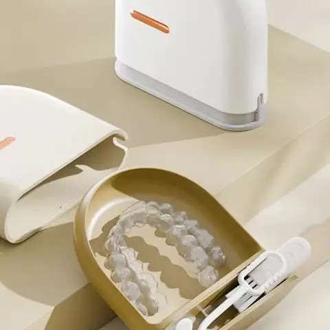 

Портативный ящик для хранения вставных зубов, капа, фиксатор, чехол для выравнивания зубов, брекеты, ортодон, чистка полости рта