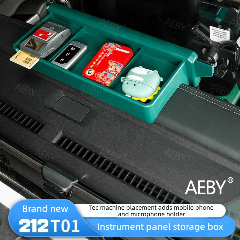 AEBY For BAIC 212 T01 Custom dashboard tray center console storage,Anti-skid tray,Special shockproof for interior,Accessories