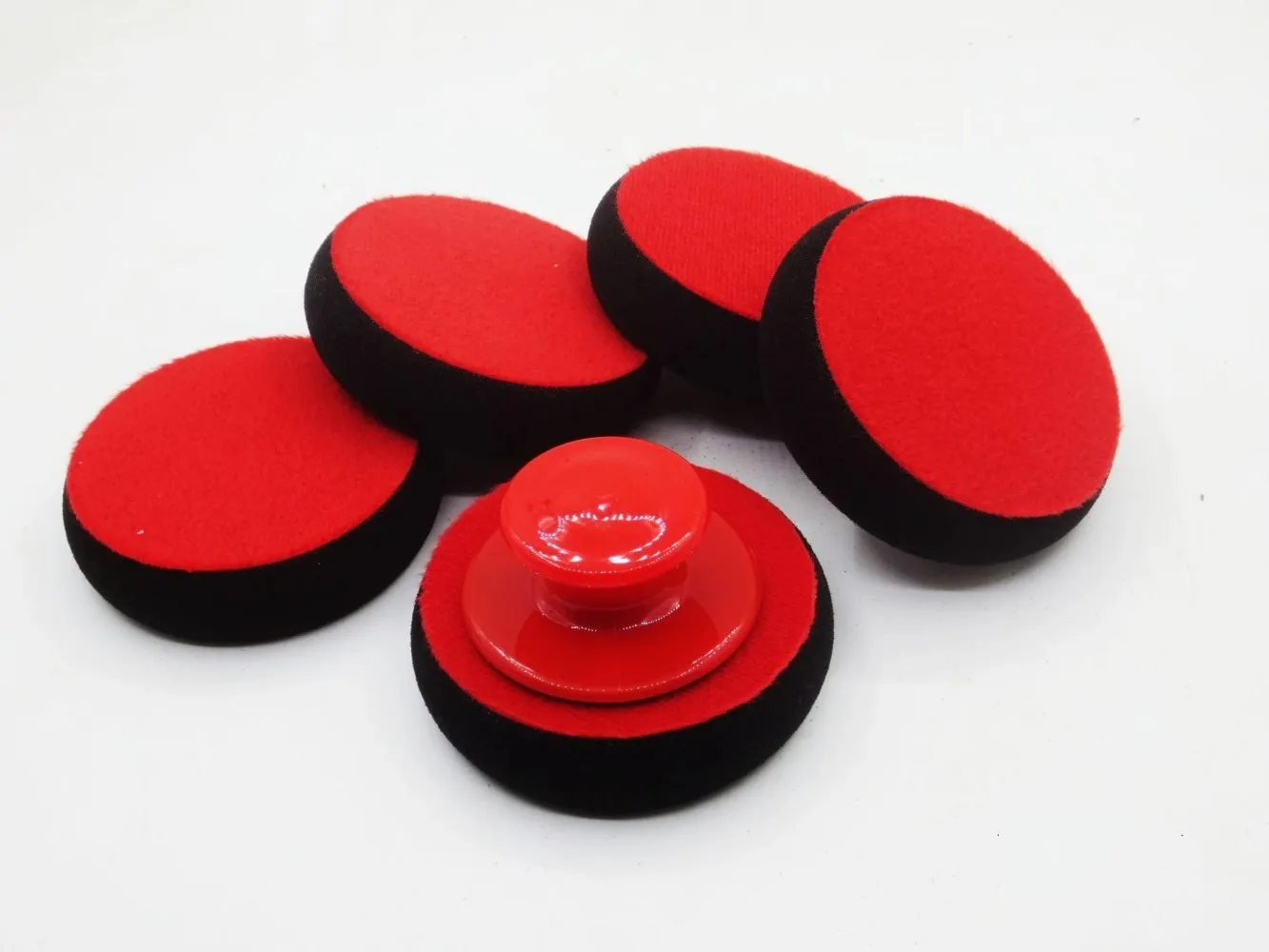 Small Handheld Car Waxing Sponge Crystal Plating Beauty Seam Polishing Cleaning Sponge for Auto Detailing