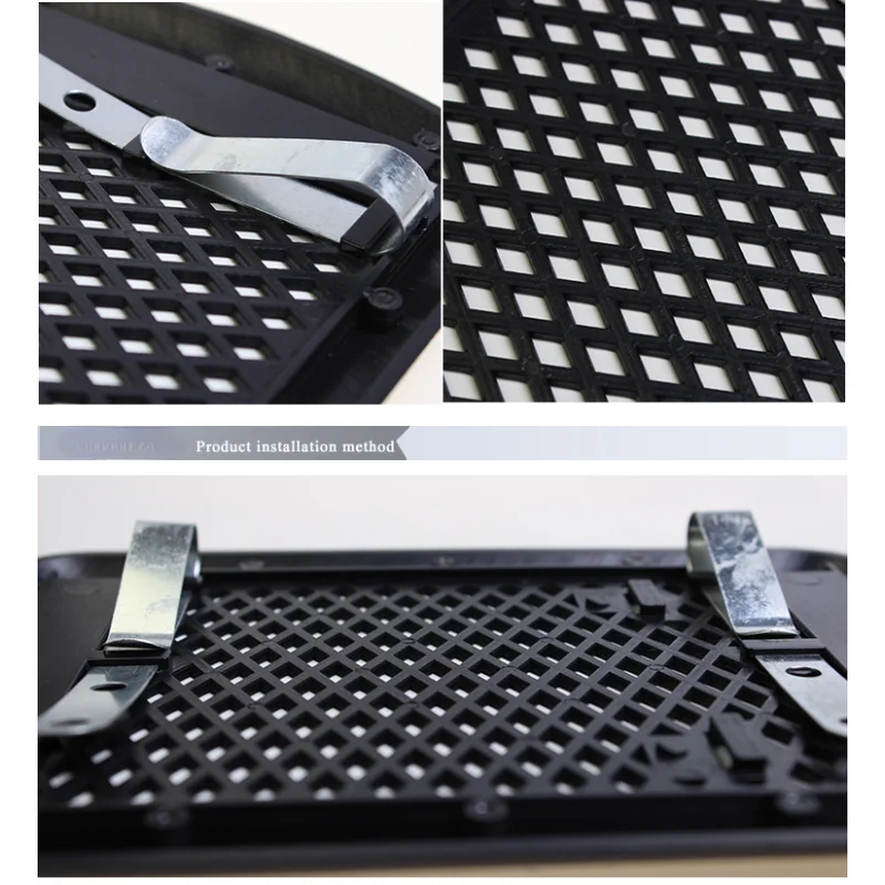 جديد خفيف الوزن سيارة الداخلية مرآة الرؤية الخلفية لاصق خلفي الفولاذ المقاوم للصدأ Sunvisor الديكور مرآة لوضع مساحيق التجميل الشمس قناع تصميم السيارة