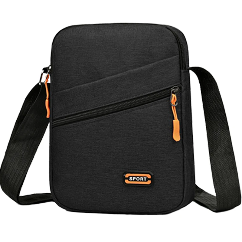 Vielseitige, praktische Sport-Umhängetasche, mehrfarbige Option, mehrere Taschen, verstellbarer Riemen, leicht, für den täglichen Gebrauch, Outdoor-Tasche – Detail 6