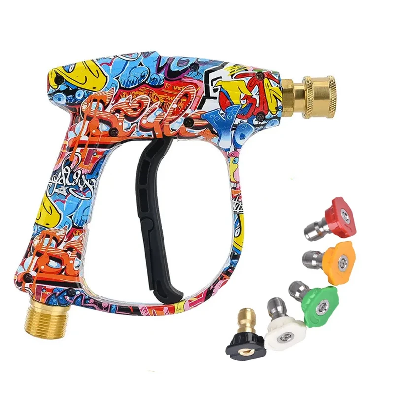 Replacement Pressure Washer Gun High Pressure Water Spray Gun Pistol 150bar 2200psi with 1/4