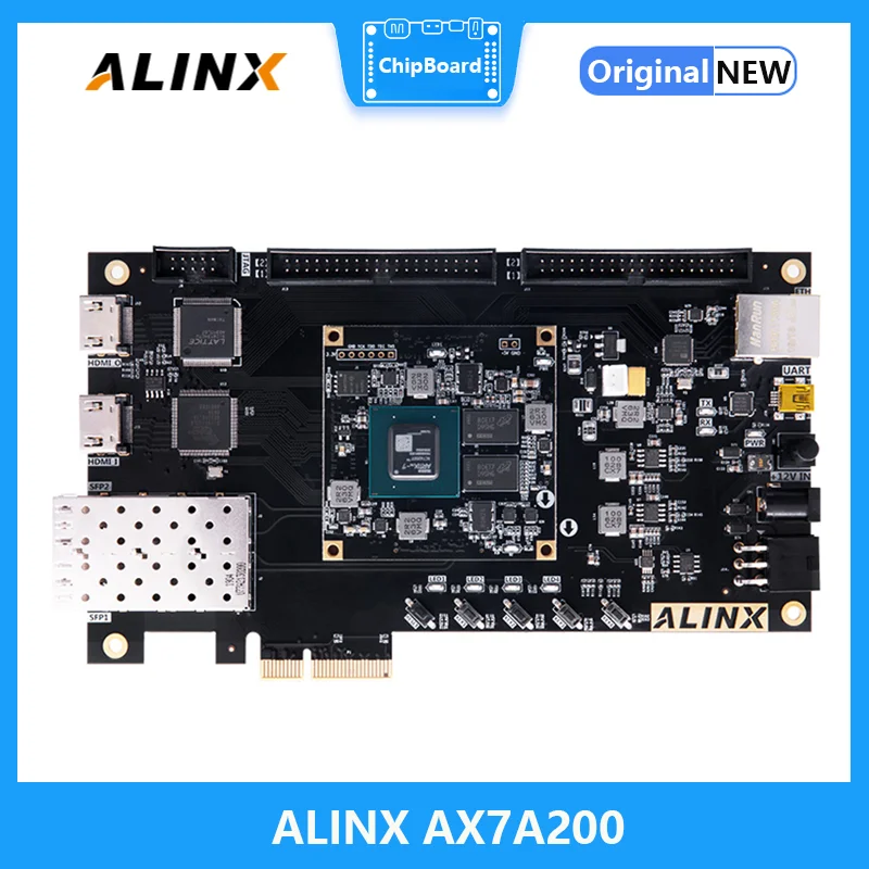 

ALINX AX7A200B: XILINX Artix-7 XC7A200T FPGA макетная плата A7 SoMs XC7A 200T SFP PCIe