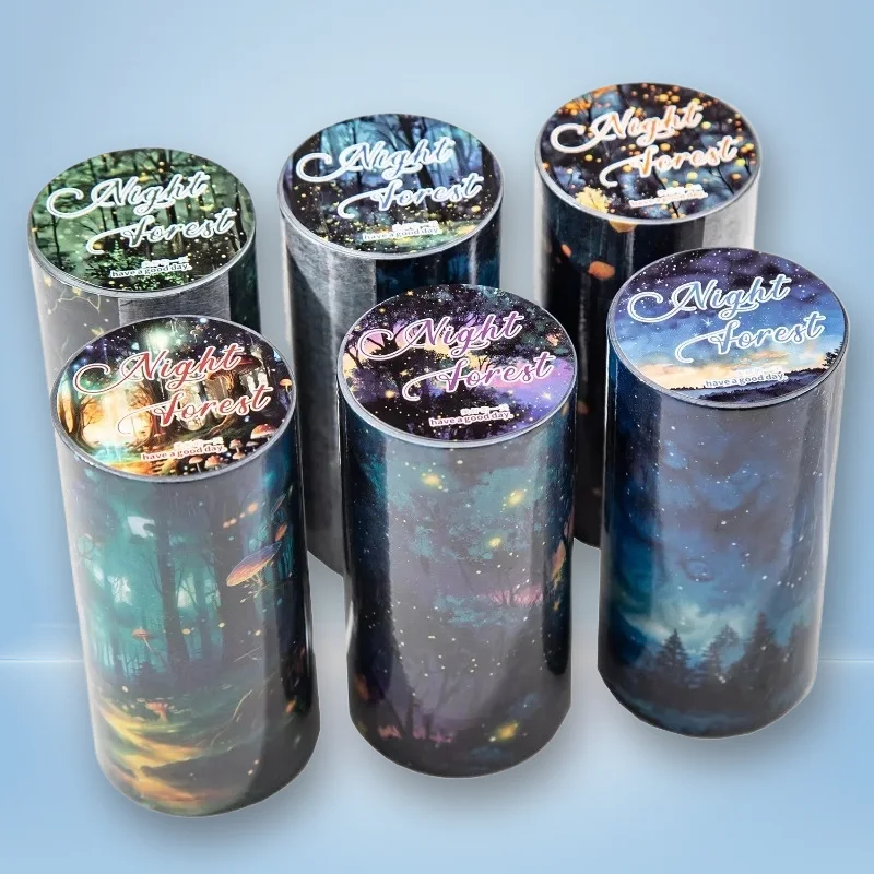 1 рулон/2 рулона, принадлежности для лесного тумана, большой размер, клей для ночного пейзажа, ландшафтного дизайна, лента, украшение для справочника, 80 мм * 2 м 1 рулон/2 рулона, принадлежности для лесного тумана, большой размер, клей для ночного пейзажа, ландшафтного дизайна, лента, украшение для справочника, 80 мм * 2 м