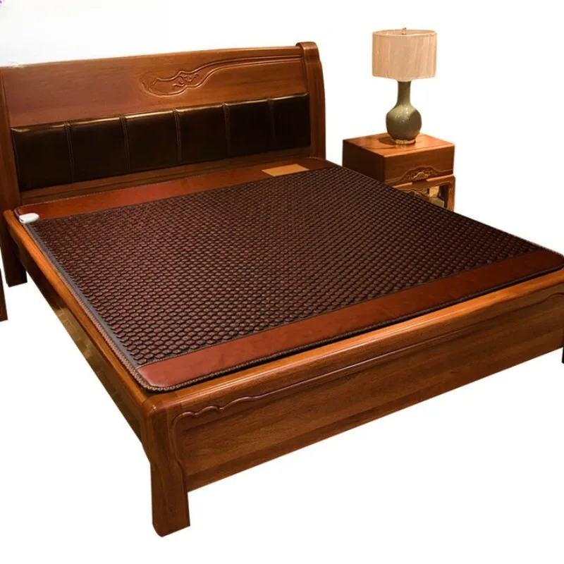 

Long jade mattress + stone mattress double temperature double control ochre far infrared heating