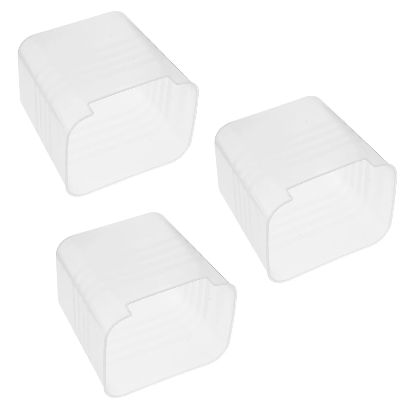 

3Pcs Clear Refrigerator Organizer Box Multifunctional Fridge Door Storage Containers Pantry Organizer Bins