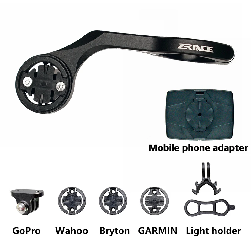 ZRACE Fahrradcomputer-Halterung für integrierten Lenker/Vorbau/Lenker, IGPSPORT / Garmin/Bryton/GoPro/Mobiltelefon