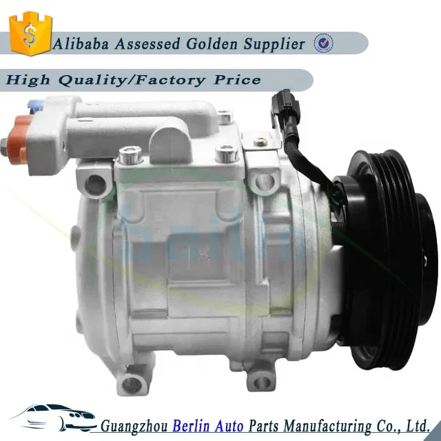 Air Conditioner 12V DC AC Compressor For Daewoo Solar V Excavator Doowon 2208-6013 22086013 2208-6013A 22086013A