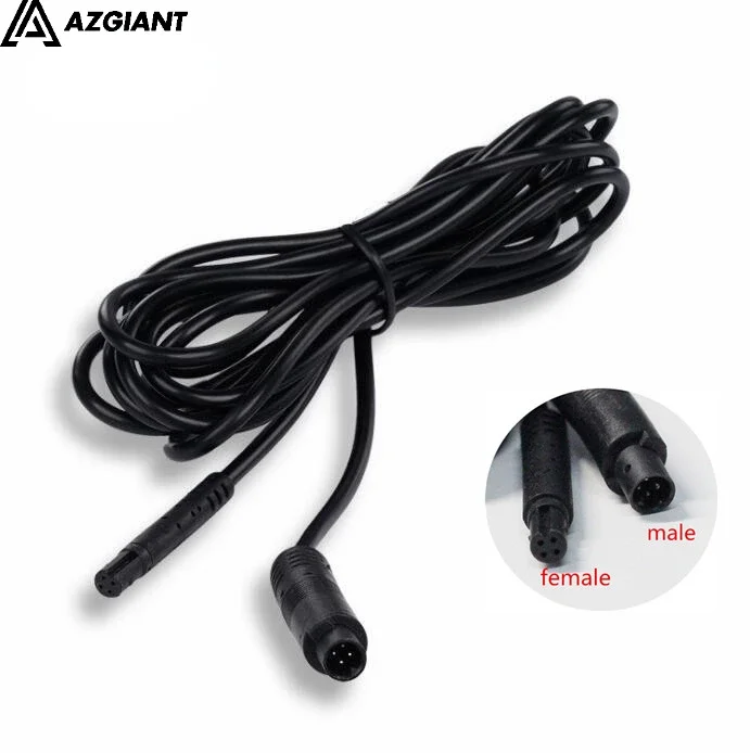 4PIN/5PIN/6PIN/8PIN extension Cable for Car RCA Reverse Rear View Parking Camera Video female to male