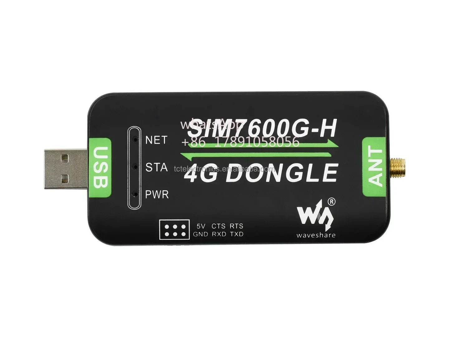 SIM7600G-H 4G DONGLE Module Single Antenna Data Transmission Industrial Grade Internet Module