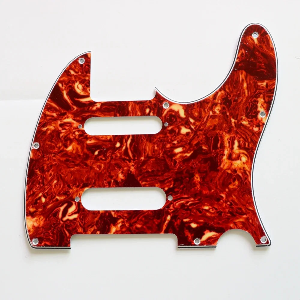 Tortoise And Black TL Style Guitar Pickguards For Nashvile Style Guitars With TL Neck And ST Single Coil Pickups