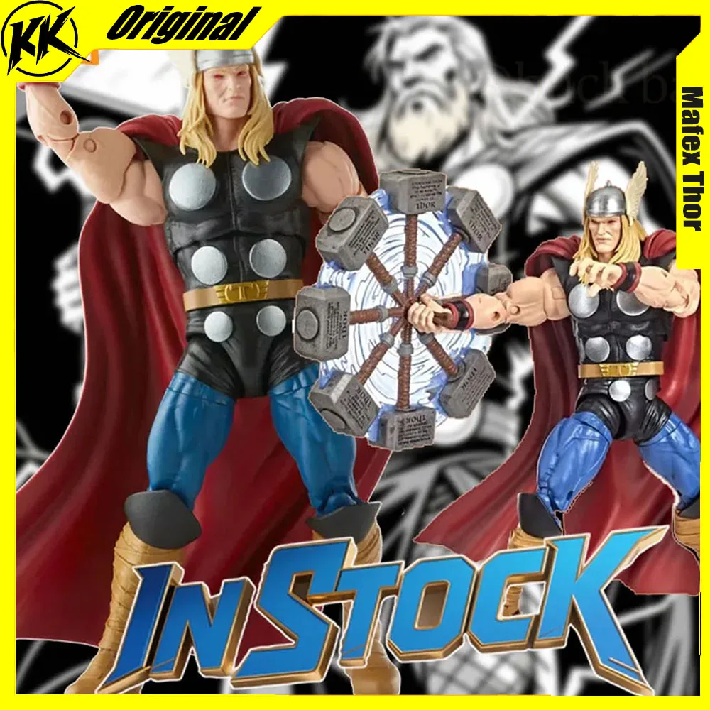 

В наличии Фигурки героев Mafex Thor, версия комиксов, ПВХ, аниме, коллекция статуй, Бог грома, коллекционные предметы, настольные игрушки, подарки