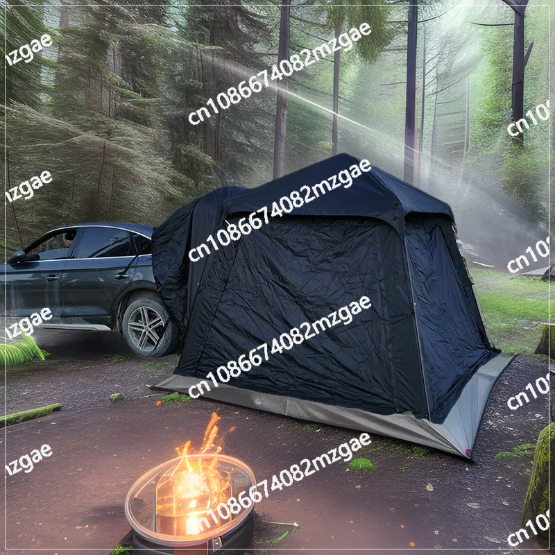 

SUV waterproof camping tent rear extension shade suitable for 5-8 people