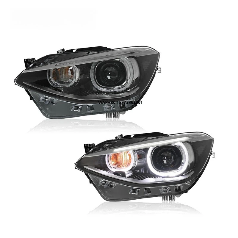

1 Unit for 12-14 1 Series F20 Headlight Assembly Modification with High-end Angel Eye LED Daytime Running Light Lens