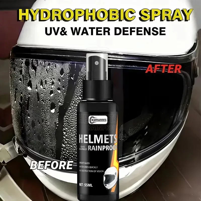 Car Glass Water Repellent Spray for Windshield Mirror Anti Rain Coating and Visibility Enhancement