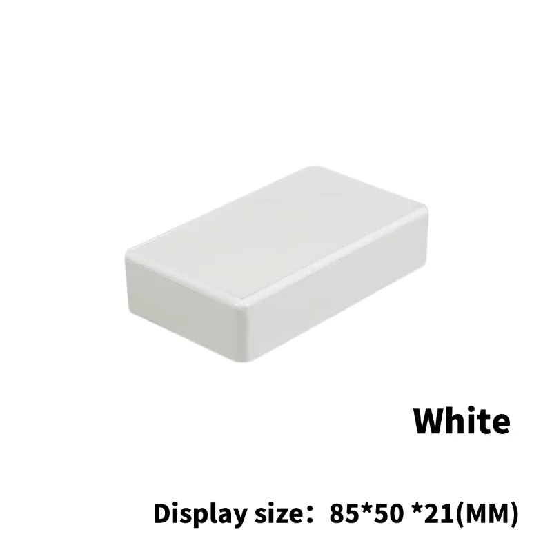 Impact-Resistant Plastic Junction Box for Wiring and Electrical Applications - 85x50x21mm
