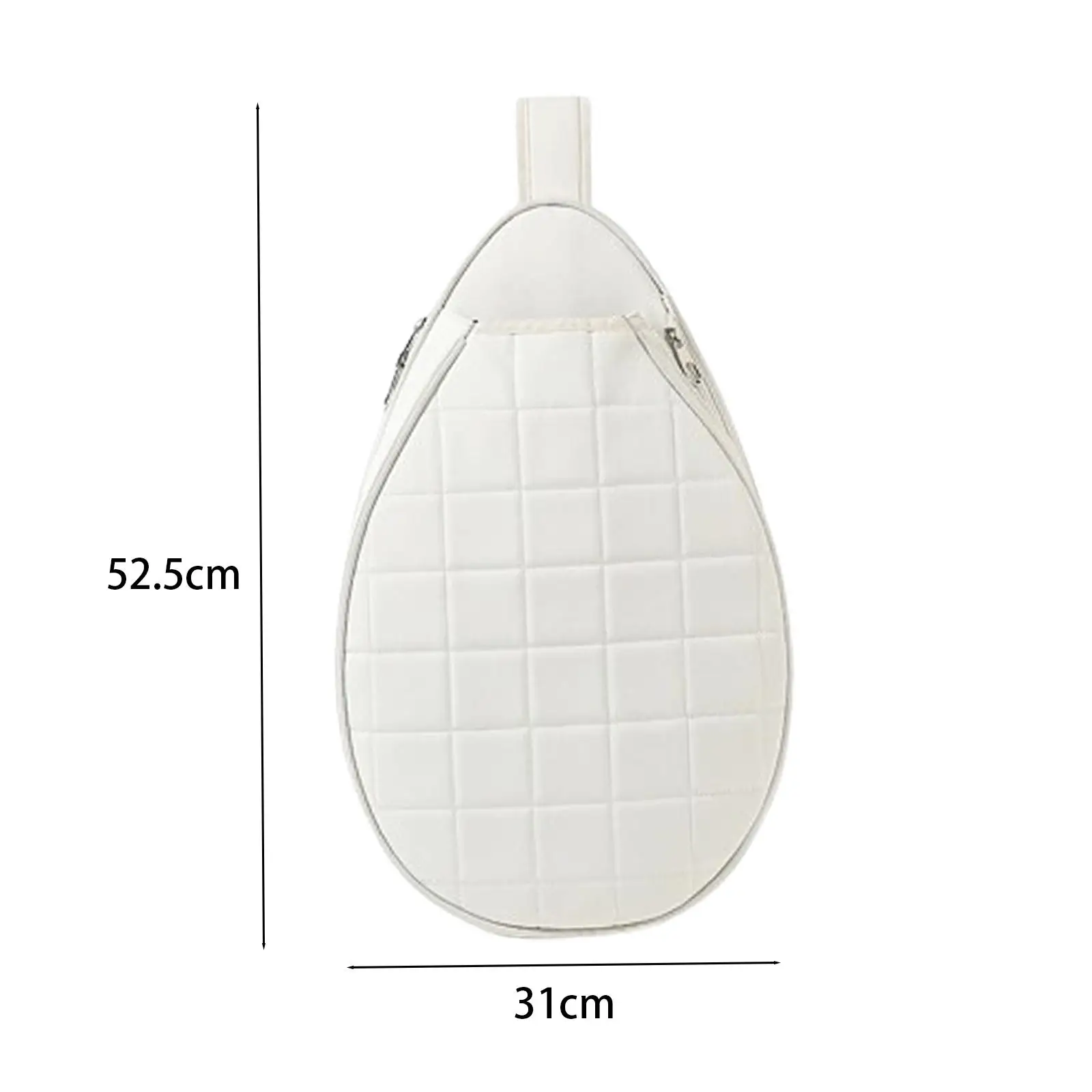 Pickleball Racket Bag Tennis and Racquet Sports Bags Multifunction Tote with Adjustable Strap for Gym Work