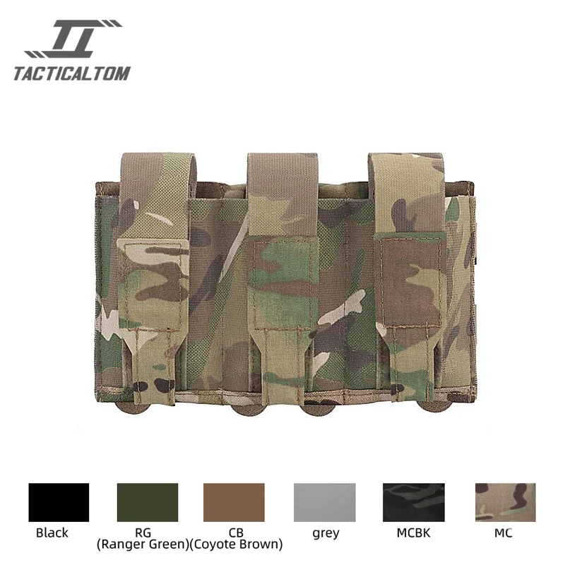 Tactical Tom  Molle Flip Triple 556 Attack Front Panel JPC SPC AVS Vest Accessories