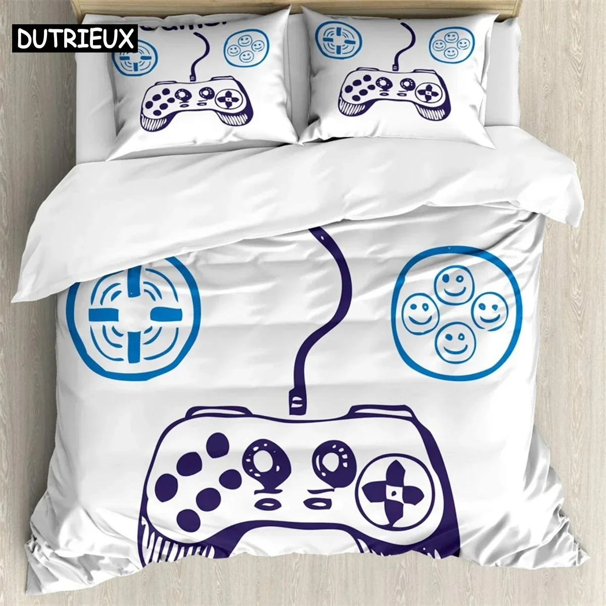 

Gamepad game operation Bedding Sets 3D Digital Printing Custom Quilt Duvet Cover Set Home Queen King Quilt Pillowcase