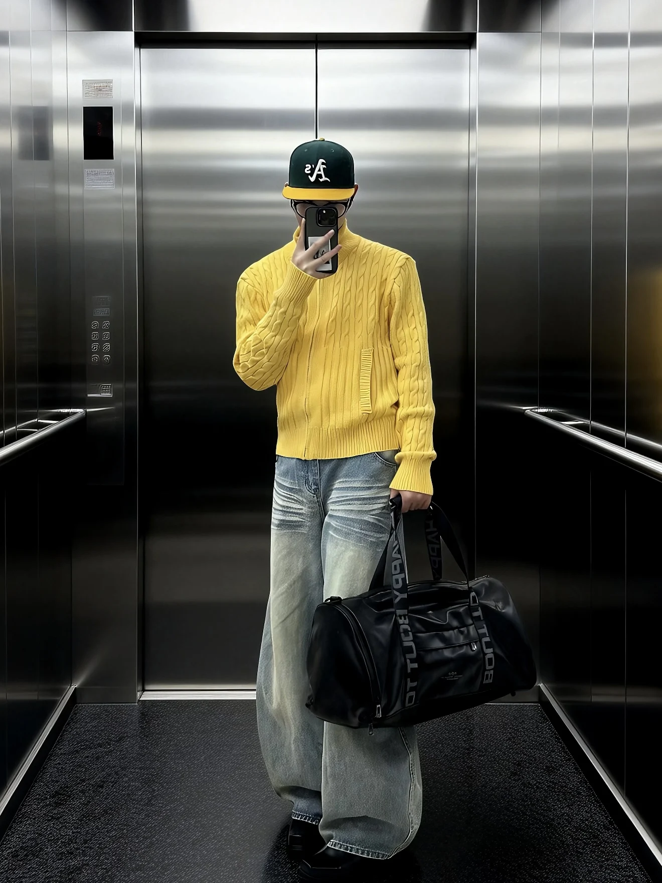 

Soft Cozy High Collar Knitwear Jaet Men's Casual Holiday Sle Color Loose Fit Long Sve round Ne Warm Outerwear