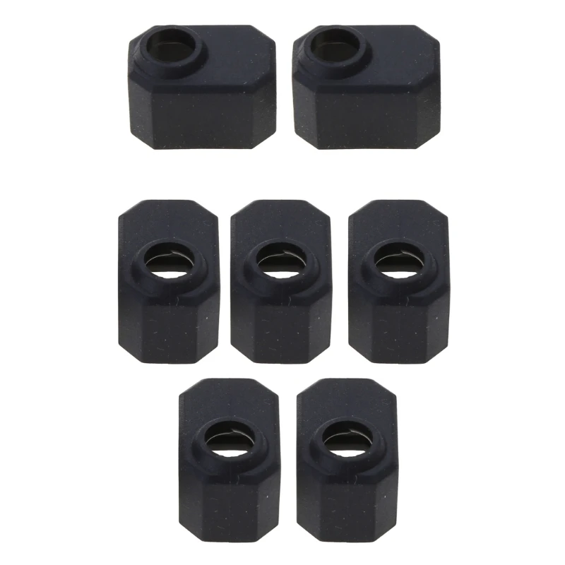 

2/5Pcs Silicone Socks Heat Insulation Case Cover High Temperature Black Sleeve For MK4 Heating Block Hotend Accessory