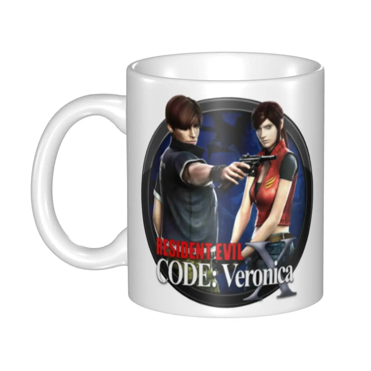 Customized Resident Evils Game Coffee Mug DIY Ceramic Tea Milk Cups