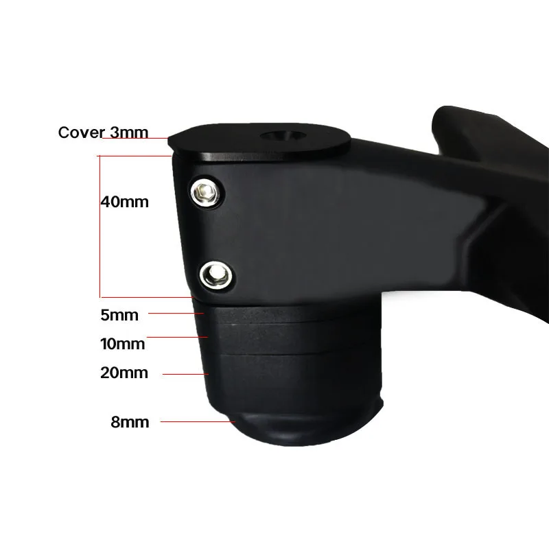 carbon handlebar  Road Handlebar  Integrated Carbon bike Handlebar 28.6mm Fork  with Spacers  computer stand