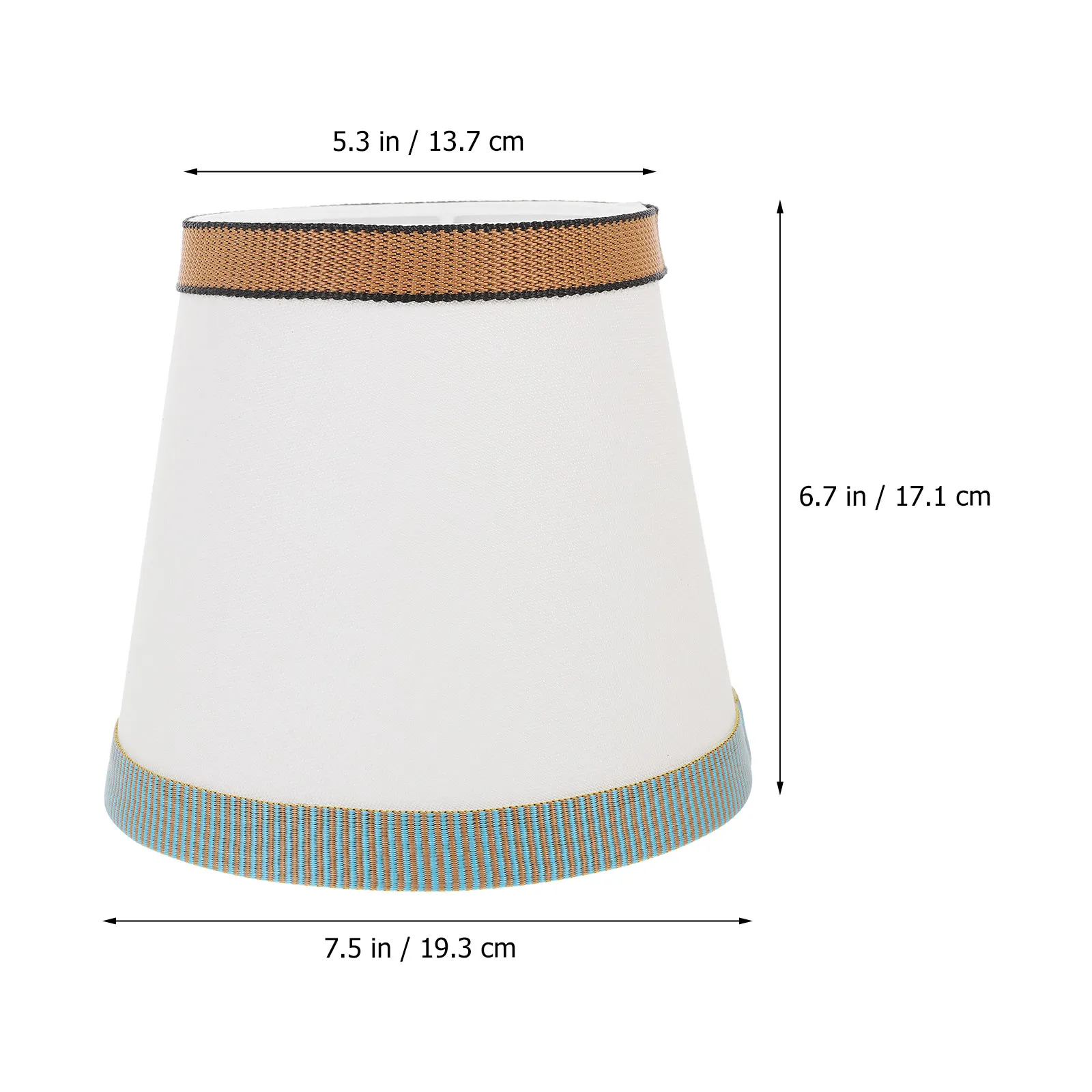 Cloth Small Lampshade Fabric Wear-Resistant Desk Lamp Shade Suitable for Table Floor Lamp Indoor Light Cover Floor Lampshade