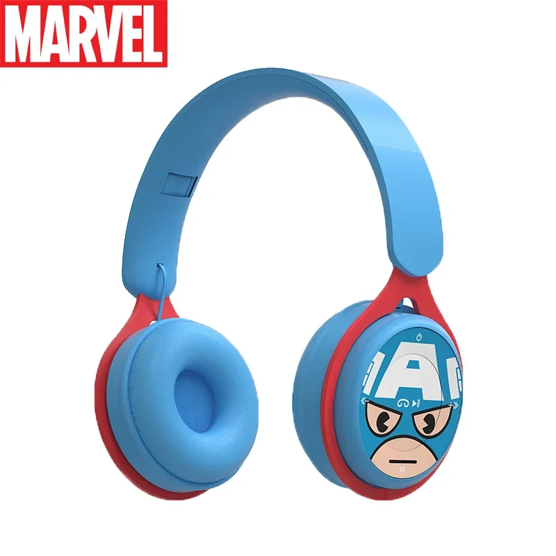 New Marvel Spiderman Disney Mickey Wireless Headphones Blutooth Surround Sound Stereo Foldable Earphone Laptop Headset