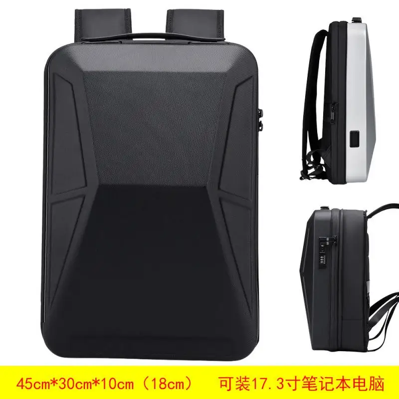 Hard Shell Backpack Men's Large Capacity 17.3-inch E-sports Game Backpack Expansion Computer Bag Theft Travel Riding Backpack