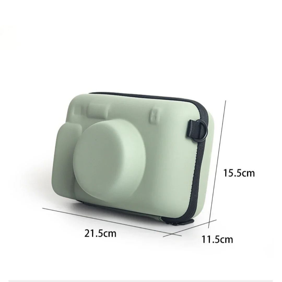 Camera Protective Cover Case Bag For Fuji Instax Wide w400/w300 Camera General Hard Case PU Protective Pouch with Shoulder Strap