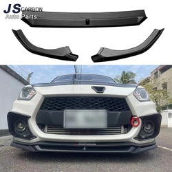 For Series Suzuki Swift ZC33S 2018+ ABS Unpainted Front Lip Spoiler diffuser Short Chin Apron Bumper Shovel Guard Plate body kit