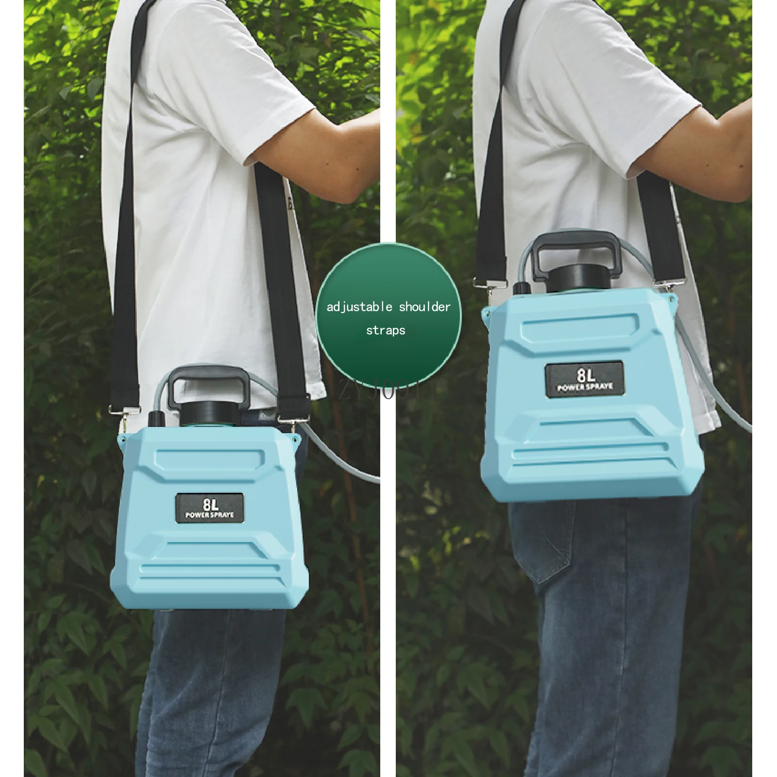 Electric Sprayer 5L Watering Can With Spray Gun Automatic Garden Plant Mister USB Rechargeable Irrigation Tool