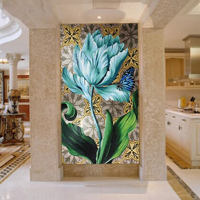 piastrella-a-mosaico-in-vetro-artistico-murale-con-farfalla-tulipano-fatta-a-mano-personalizzata-per-scale-cucina-soggiorno-bagno-divisorio-piastrella-da-parete-deco