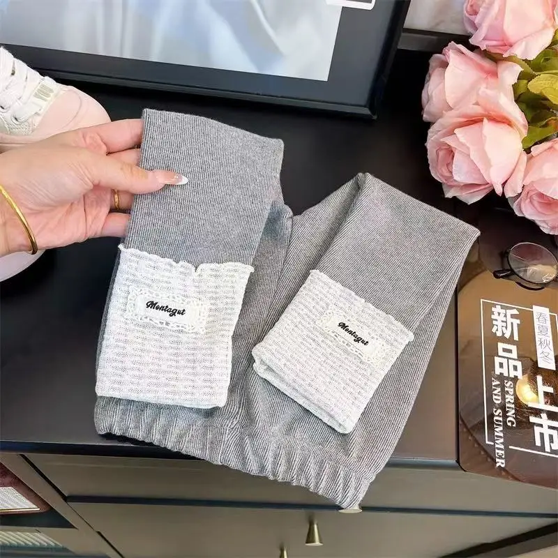 سانريو طفلة الملابس مجموعة الخريف طفل بلوزات البلوز الحلو مرحبا كيتي بلوزات و طماق السراويل 2 قطعة بدلة رياضية للأطفال