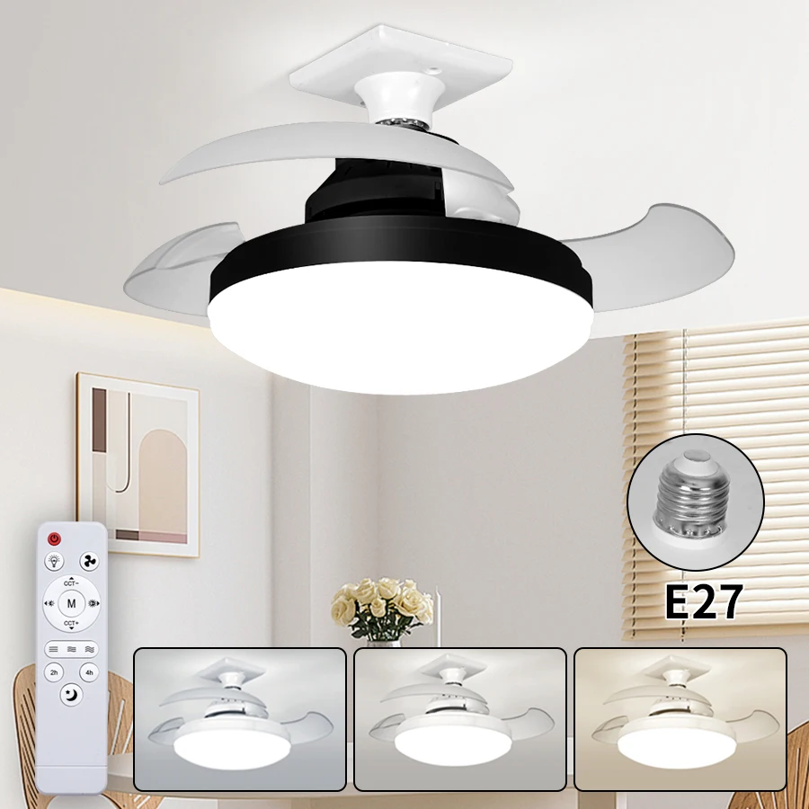 Led E27 Ceiling Fan… - image