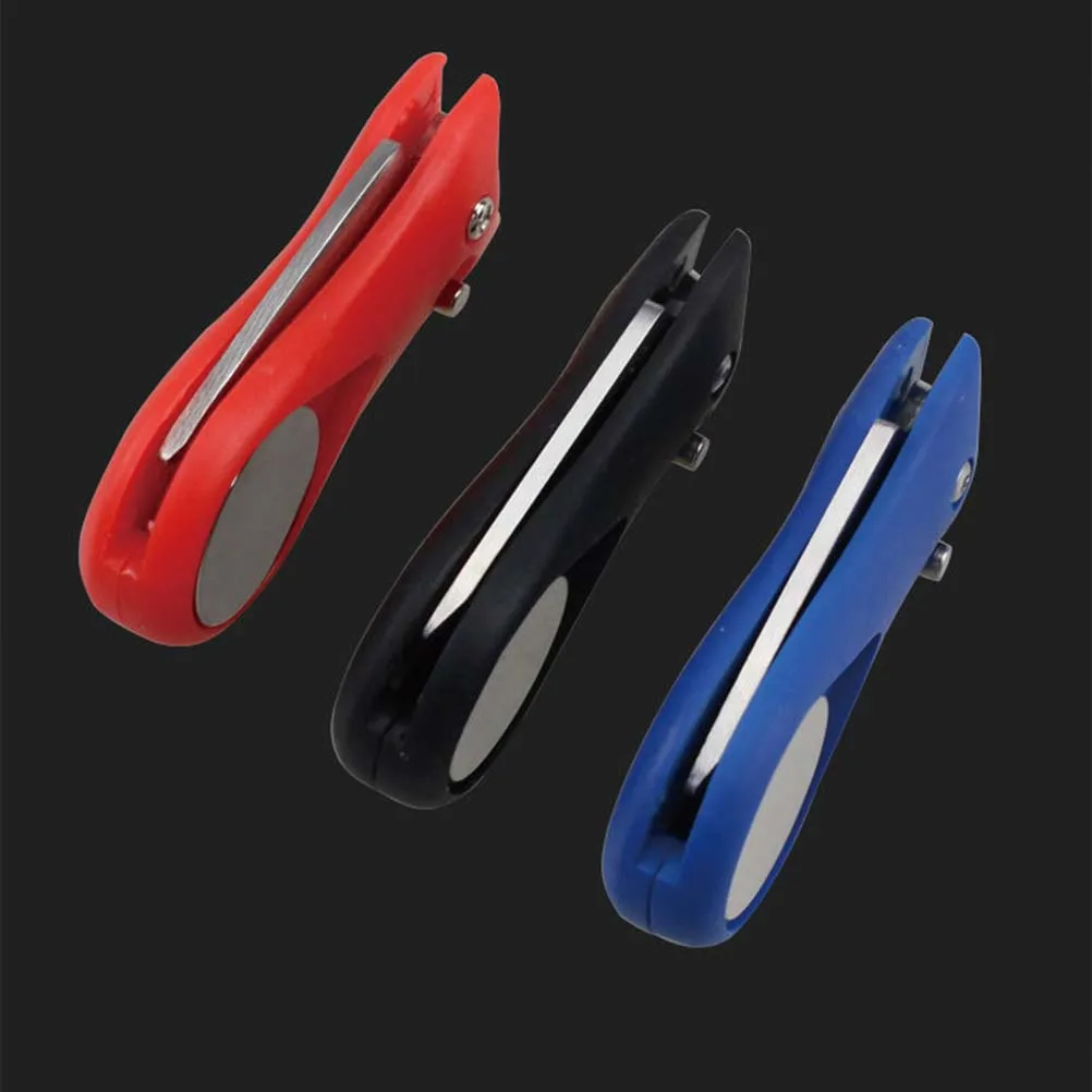 

Divot Forks for Golfers Tool with Streamlined Shape and Finger Groove for Secure Handling Divot Tool