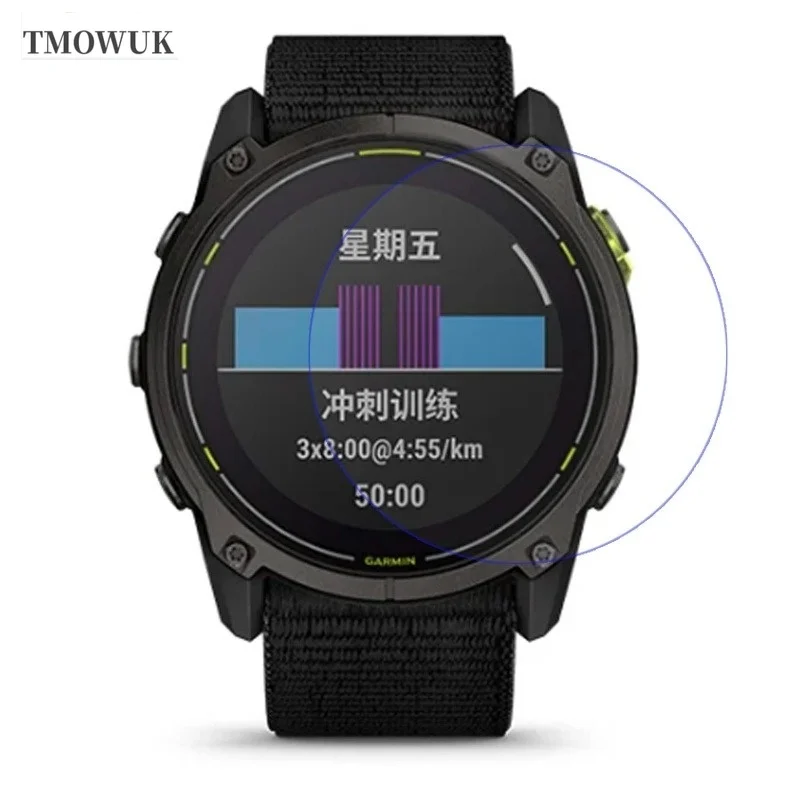 

For Garmin Enduro 2 3 Enduro2 Enduro3 Tempered Glass Screen Protector Watch Film HD Clear 9H Anti-Scratch Accessories