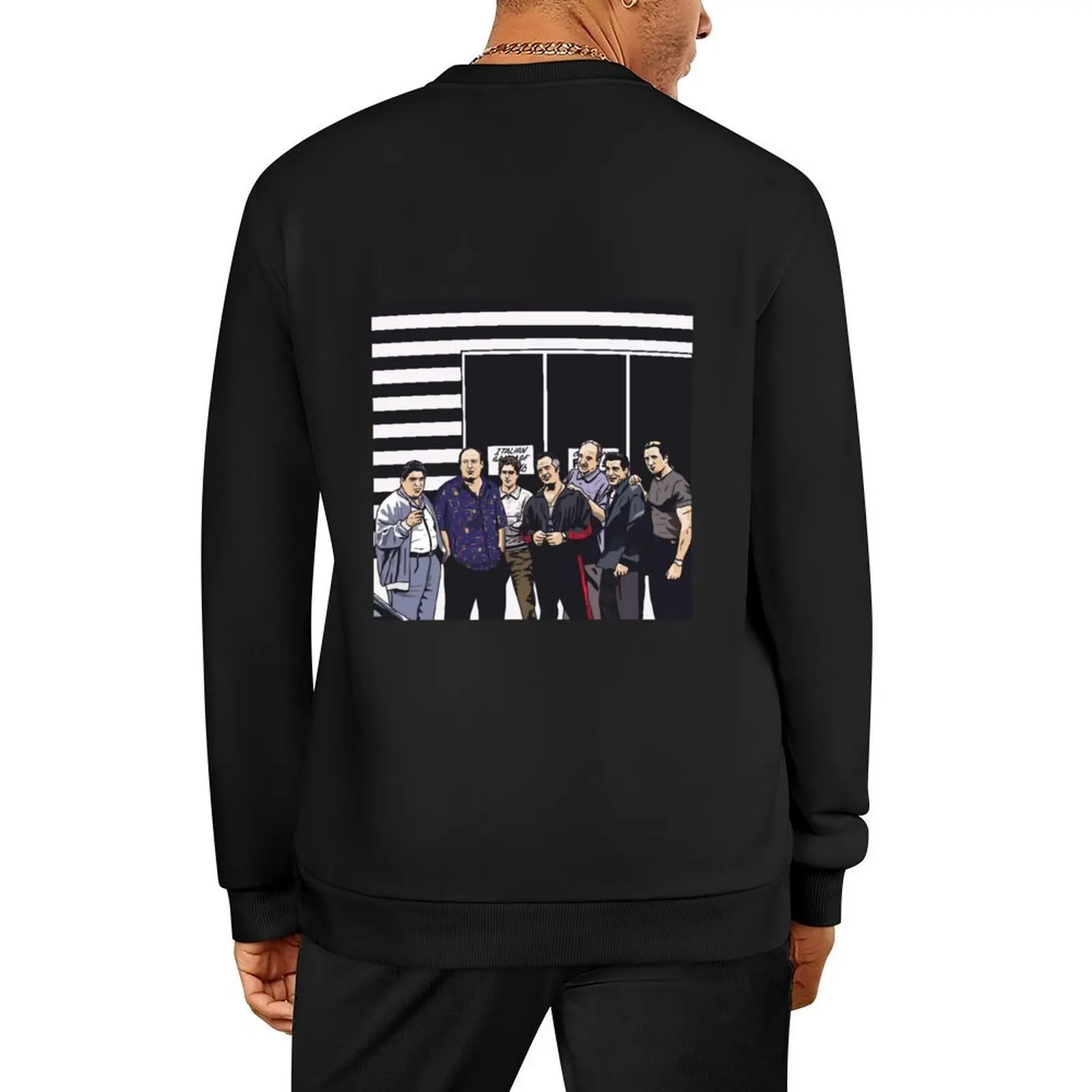 

The Sopranos The Pullover mens clothes men's winter sweater anime clothing men clothes new hoodies and sweatshirts