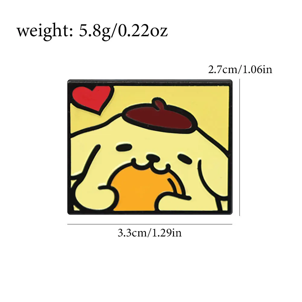 5pcs Cute Dog Cat Enamel Pin Set Cartoon Brooch For Coat Backpack Brooches Fashion Lapel Badges Jewelry Gift for Friends