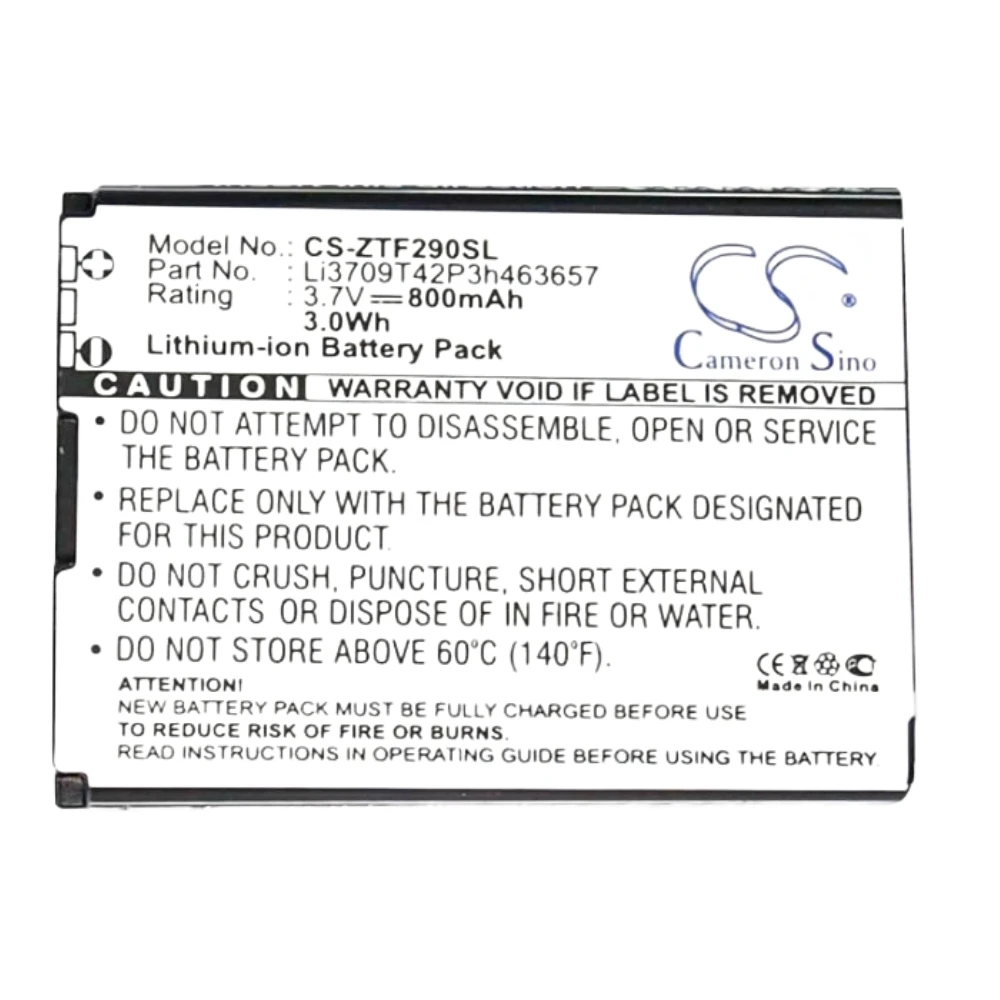 

Li-ion Mobile, SmartPhone Battery for Vodafone, 3.7V, 800mAh, Compatible Models: 547, 547 Cute, VF547