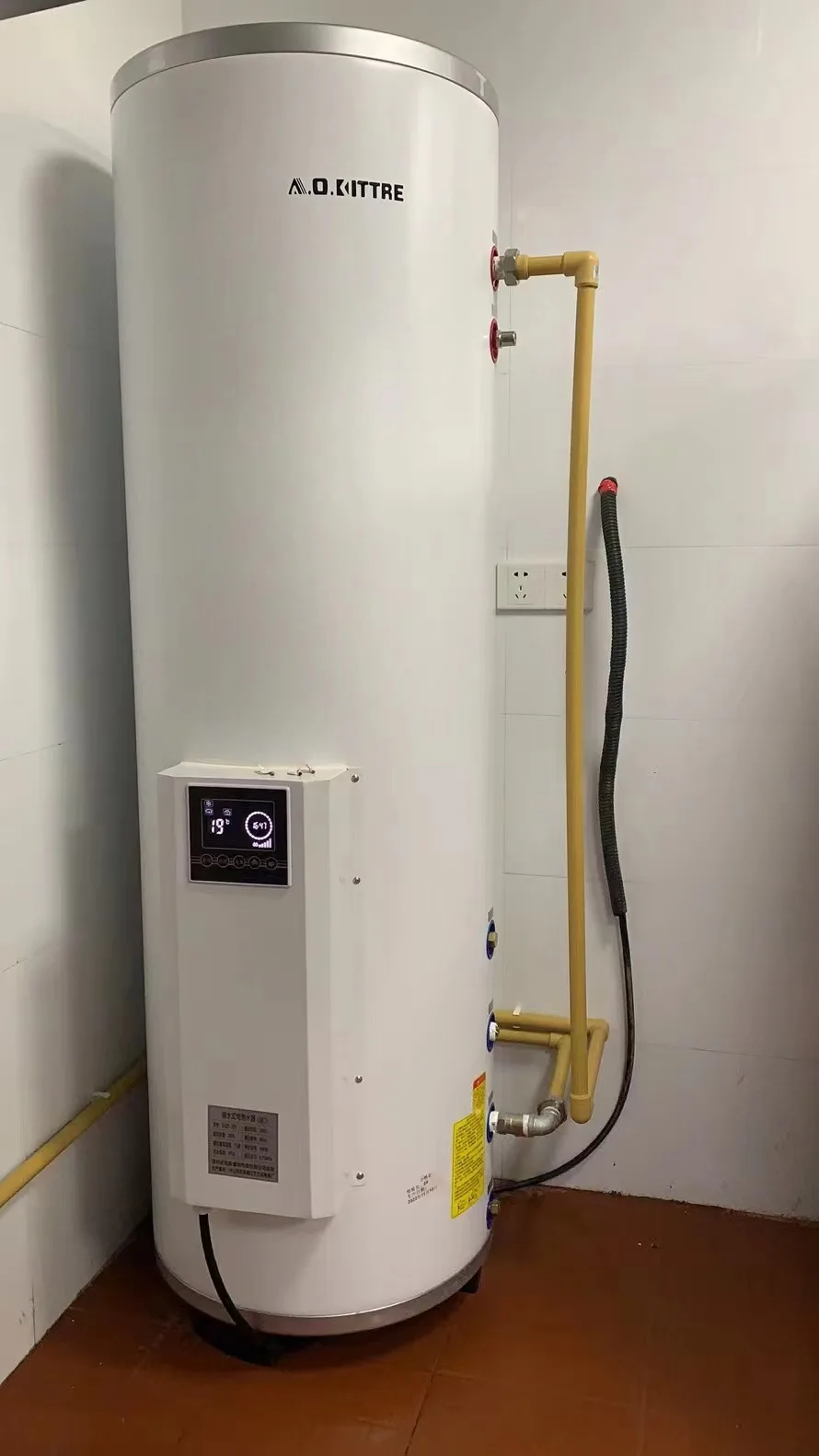 Kommerzieller elektrischer Warmwasserbereiter, große Kapazität, hohe Leistung, 200 l, Hotel B&B, Mehrzweck-Elektro-Warmwasserbereiter