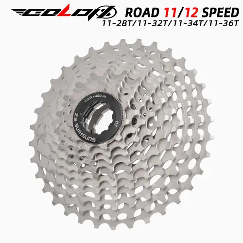 Imagen 2 del producto GOLDIX-Cassette ultraligero para bicicleta de carretera, CNC, 11/12 velocidades, k7, 11S, 12S, 28T/32T/34T/36T, piñón de Cassette para SHIMANO HG