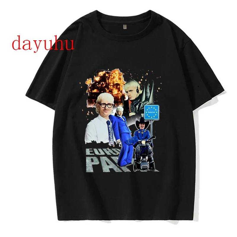 I Love Joost Klein เสื้อยืดนักร้องแขนสั้นวินเทจเสื้อคอกลมเสื้อยืดคลาสสิกสำหรับผู้ชายผู้หญิง90s