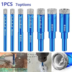 Diamond Coated Drill Bit Tile Marble Glass Ceramic Hole Saw Dry Drill Diamond Core Bit 6MM 8MM 10MM 12MM 14MM 16MM Self-cooling