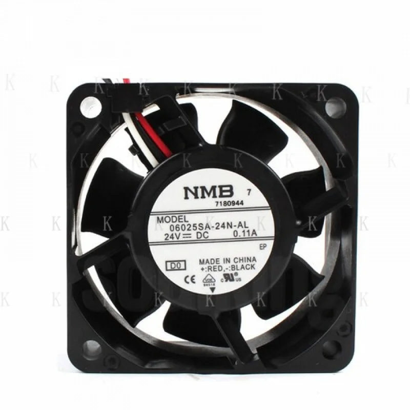 

C for NMB 06025SA-24N-AL 24V 0.11A 3-wire Fan for Fanatec