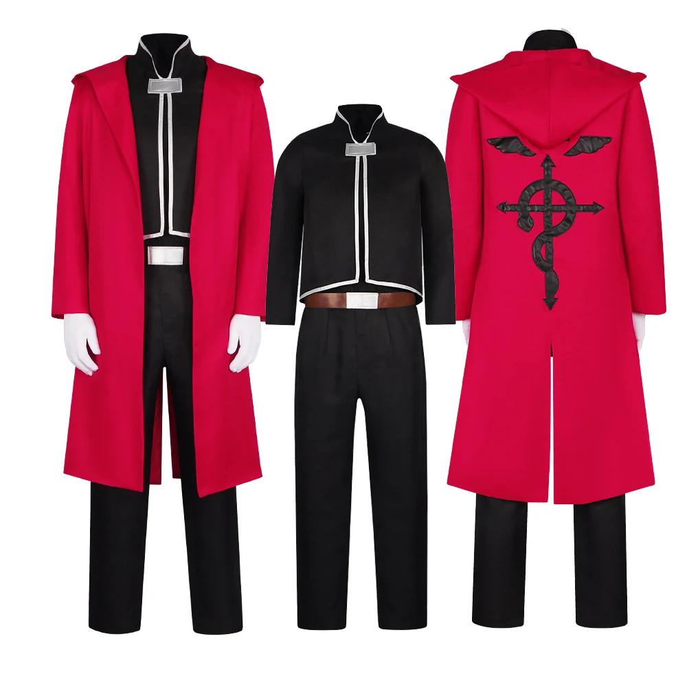 Fullmetal Alchemist Edward Elric Cosplay costumes uniform SBluu Cosplay Fullmetal AlcFullMetal Alchemist Edward Elric Cosplay