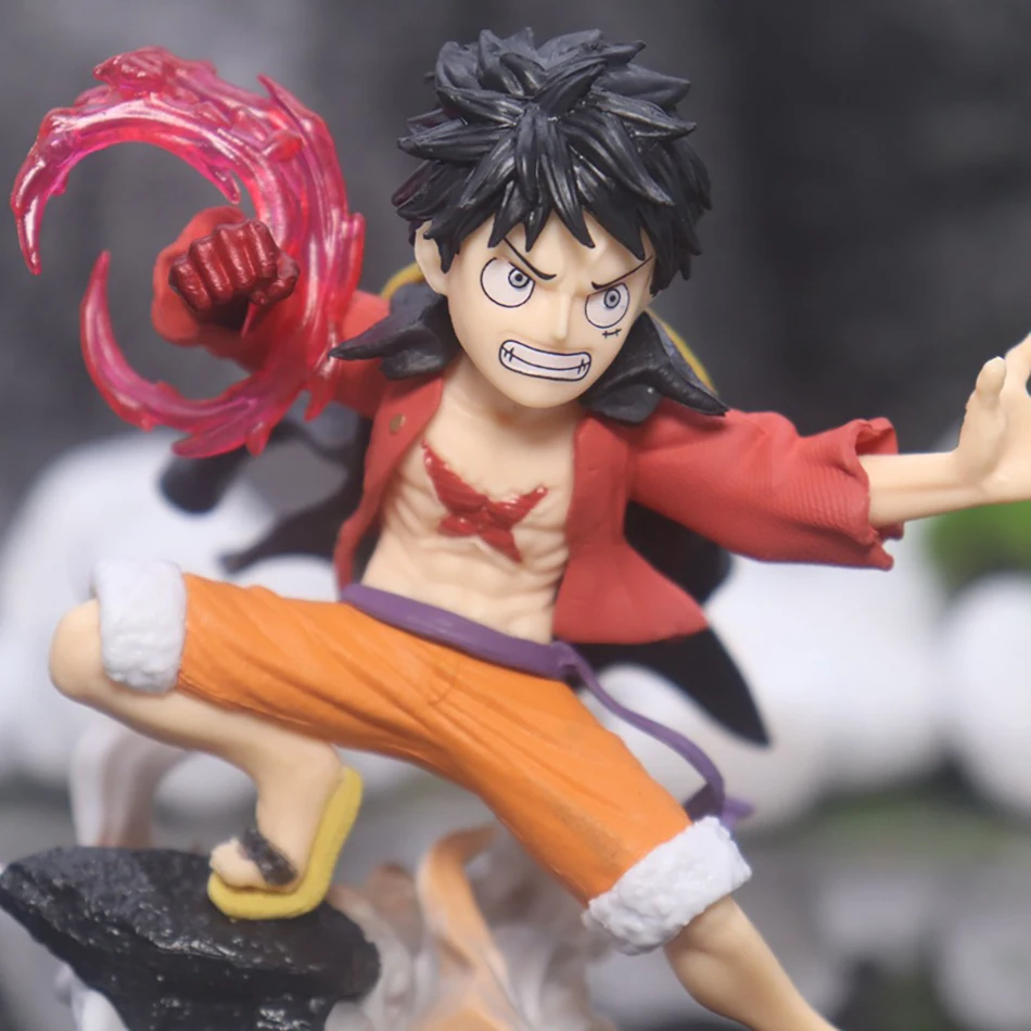 Anime Een Stuk Monkey D Luffy Anime Action Figure Battle Style Speelgoed PVC Beeldje Collectie Model Pop Decoratie Verjaardagscadeau